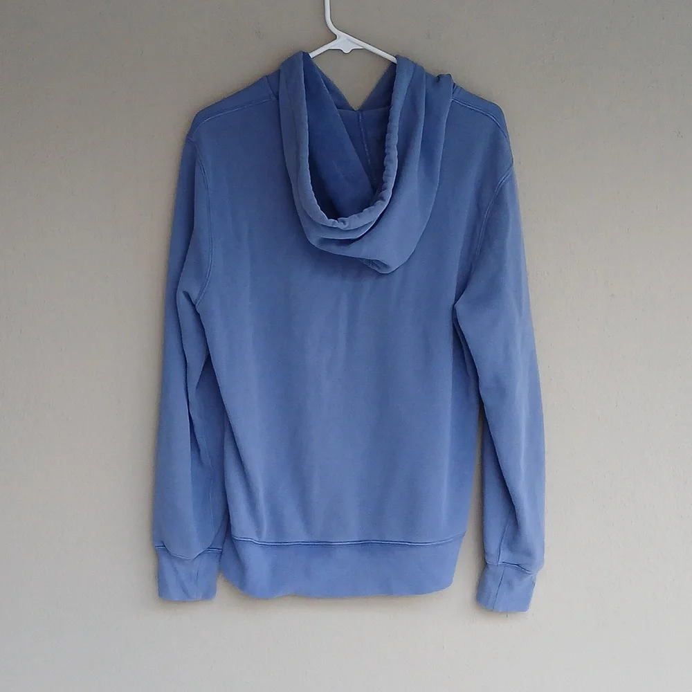 J.CREW Hoodie Blue Cotton Authentic Fleece Medium